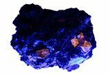 Fluorescent Zircon Crystals in Biotite Schist - Norway #228202-3